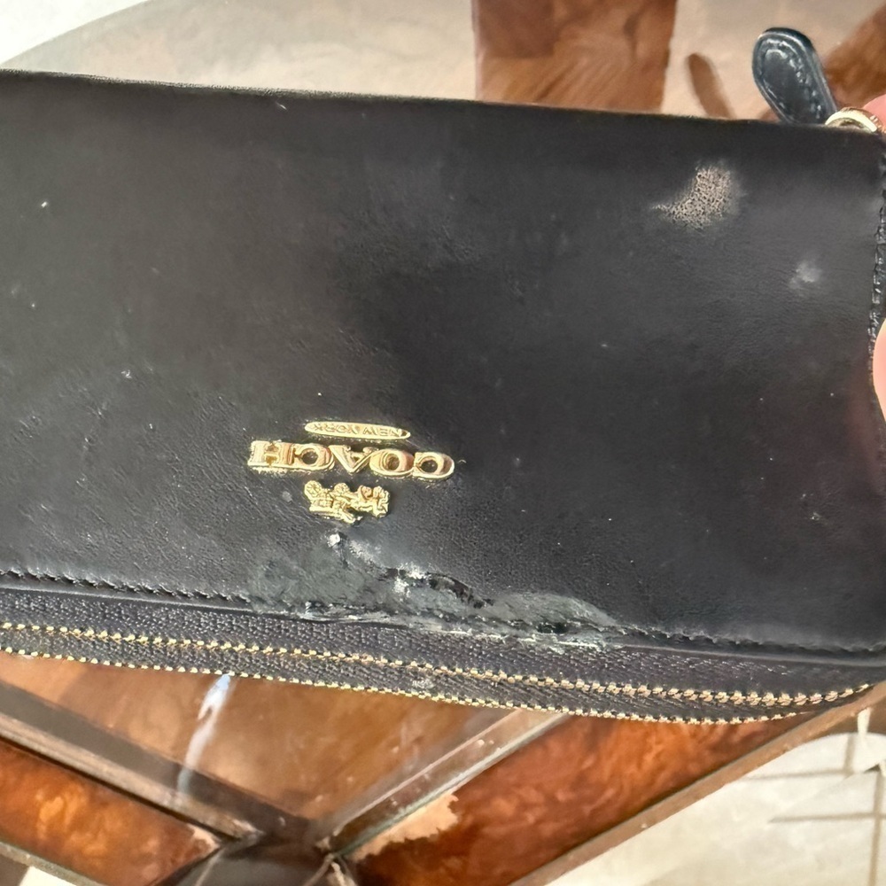 Coach Zip Around Wallet - Picture 8 of 8